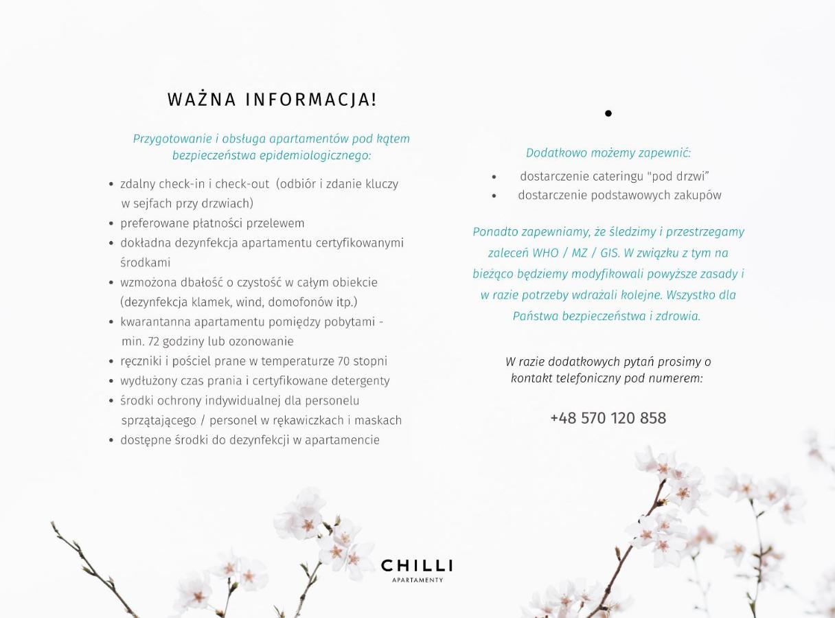 Chilliapartamenty - Blizej Morza - Vanilia Kołobrzeg Eksteriør billede